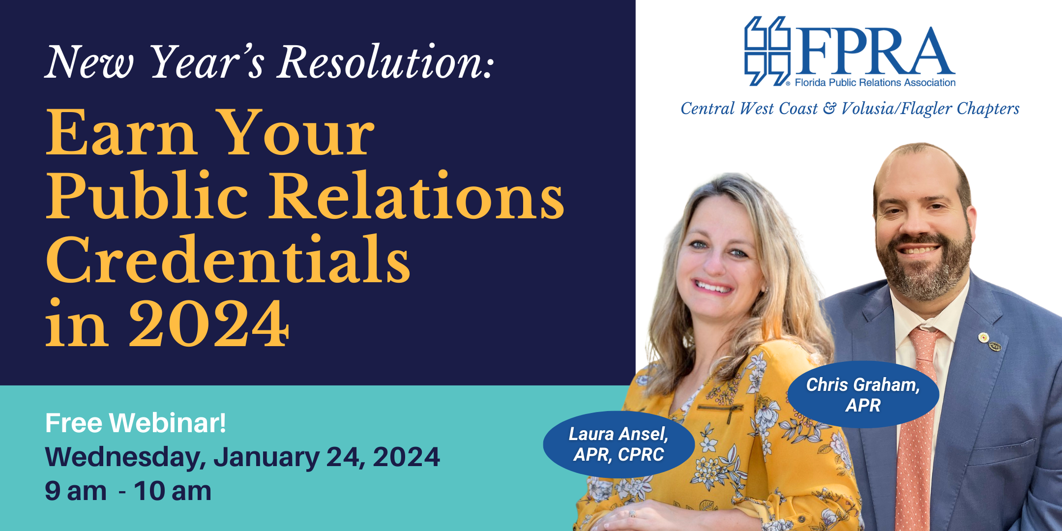 New Year’s Resolution: Earn Your Public Relations Credentials in 2024